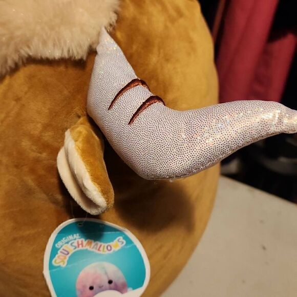 Squishmallows Carlton Cow with Sparkly Horns - Rare Tag Error - 14 inch - Picture 4 of 8